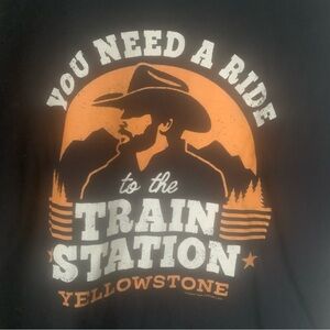 Yellowstone Classic (XL) Black Men's Short Sleeve Tee